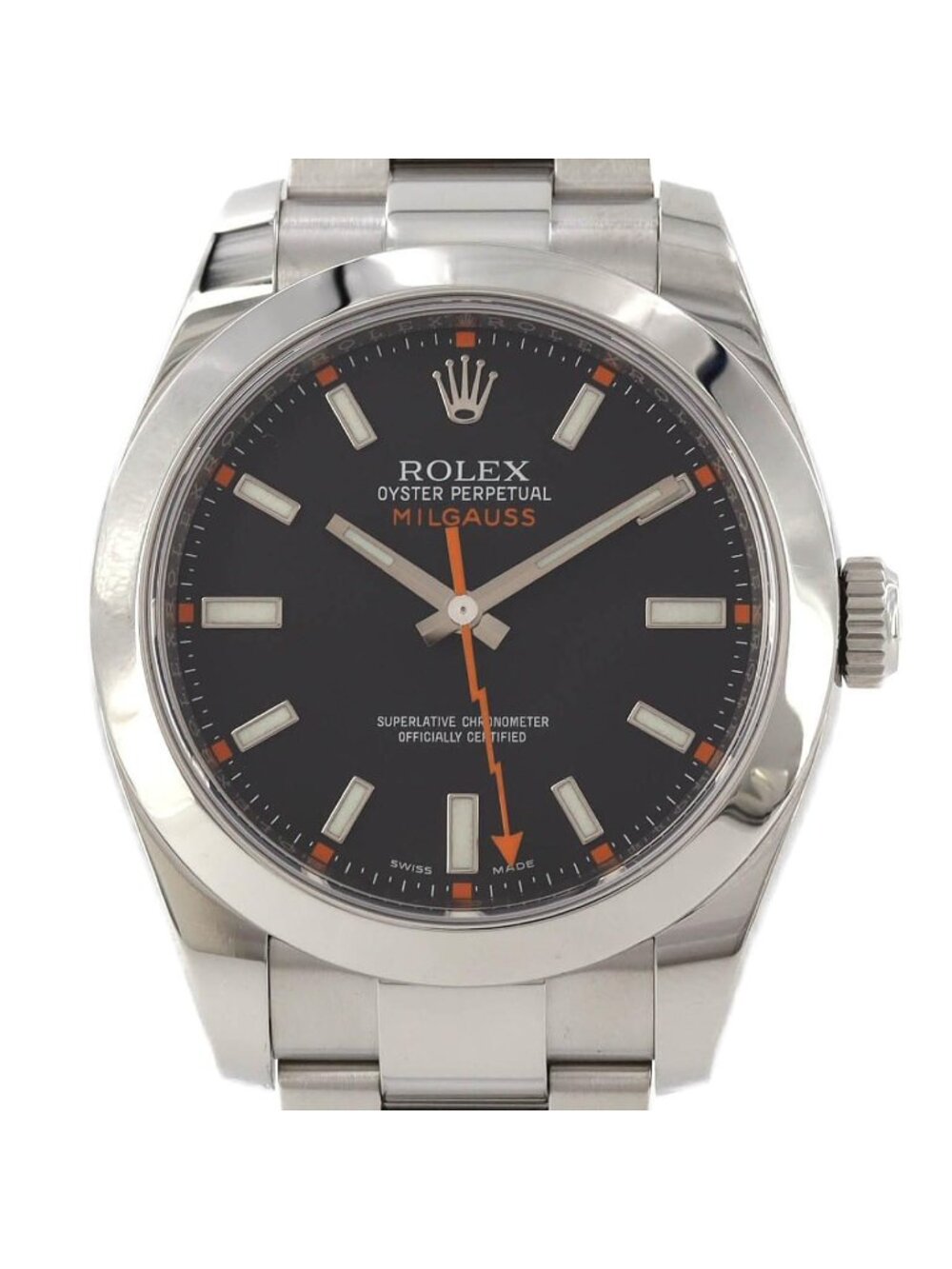 Rolex Milgauss SS Automatic Watch
